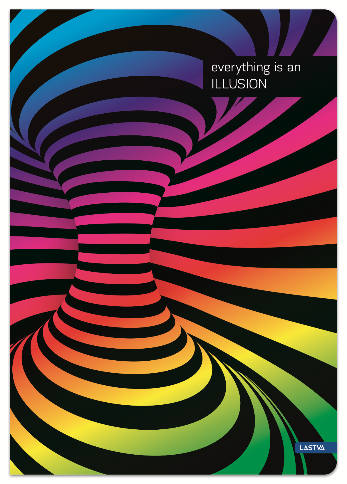 SVESKA 96 LISTOVA A4 KARO ILLUSION (više dezena) - Knjižara Riznica Beograd